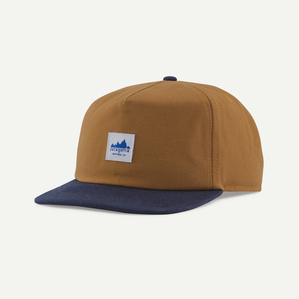 Patagonia Brown and Blue Range Cap Hat